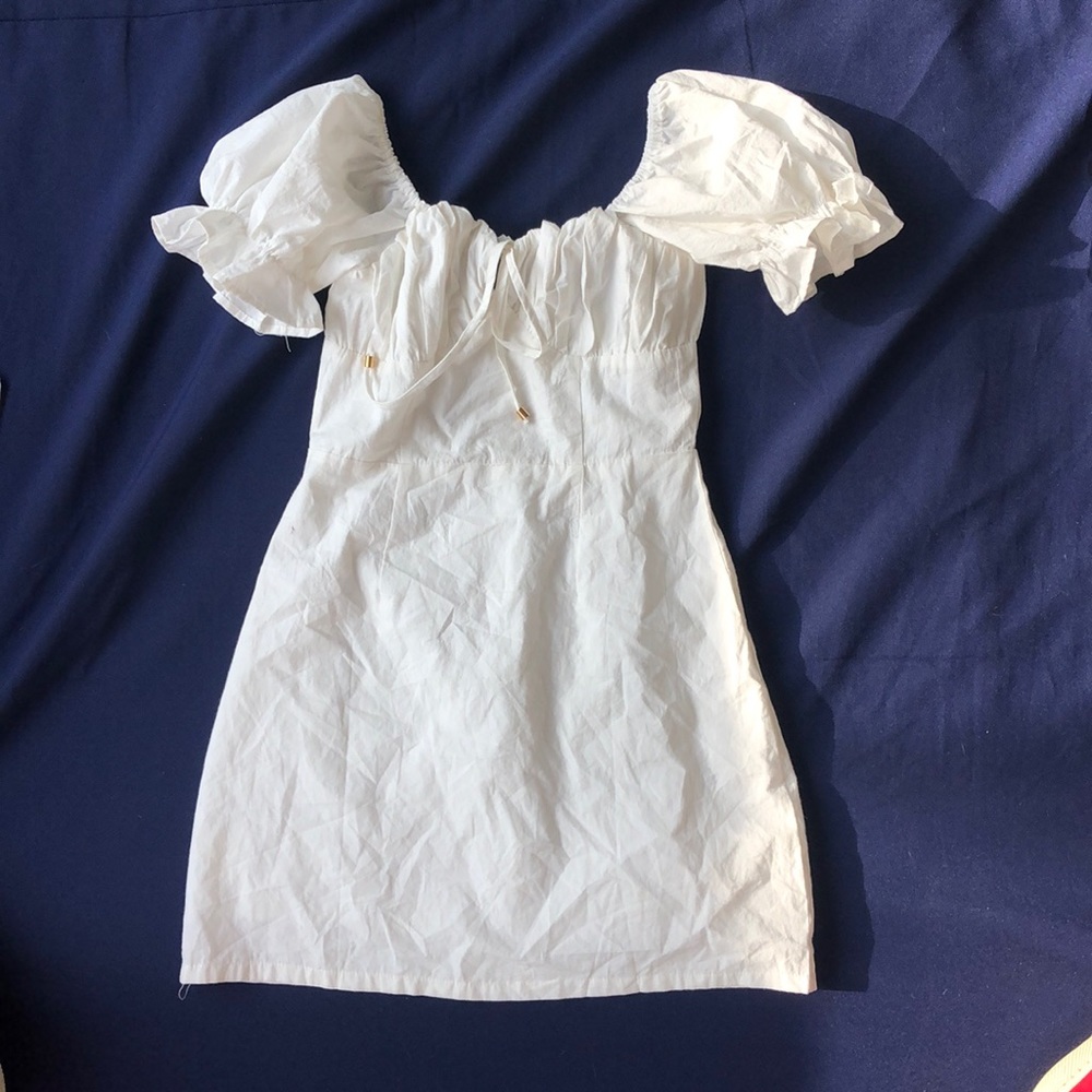 White summer dress